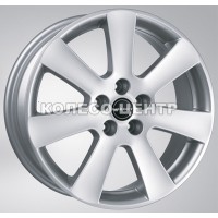 Borbet CA 6,5x15 4x108 ET35 DIA72,6 (crystal silver)