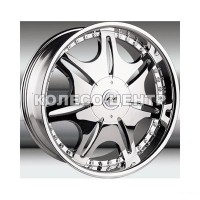 FJB F-318 9,5x22 6x139,7 ET20 DIA108,1 (chrome)