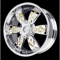 Verde V54 Poison 8,5x20 6x139,7 ET25 DIA108,1 (gold)