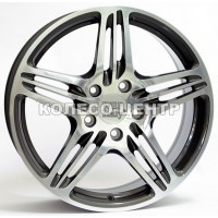 WSP Italy Porsche (W1050) Philadelphia 10x19 5x130 ET45 DIA71,6 (anthracite polished)