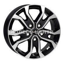 Autec Kiso 7,5x18 5x120 ET45 DIA65,1 (black polished)