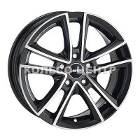 Autec Yukon 6,5x15 5x100 ET38 DIA57,1 (black polished)
