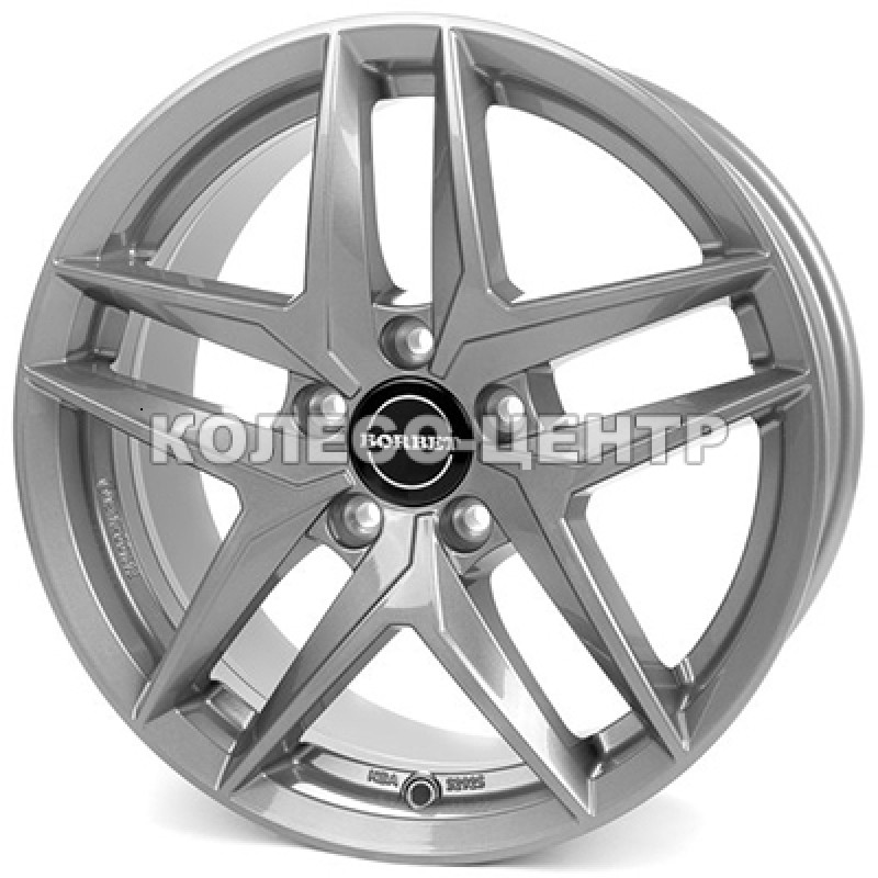 Borbet Z 7,5x17 5x112 ET36 DIA66,5 (gloss metal grey) Колесо-Центр Запоріжжя