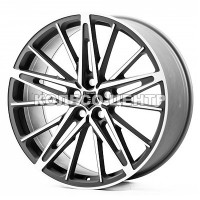 Cast Wheels CW362 9,5x22 5x120 ET40 DIA72,6 (matt gun metal machined face)