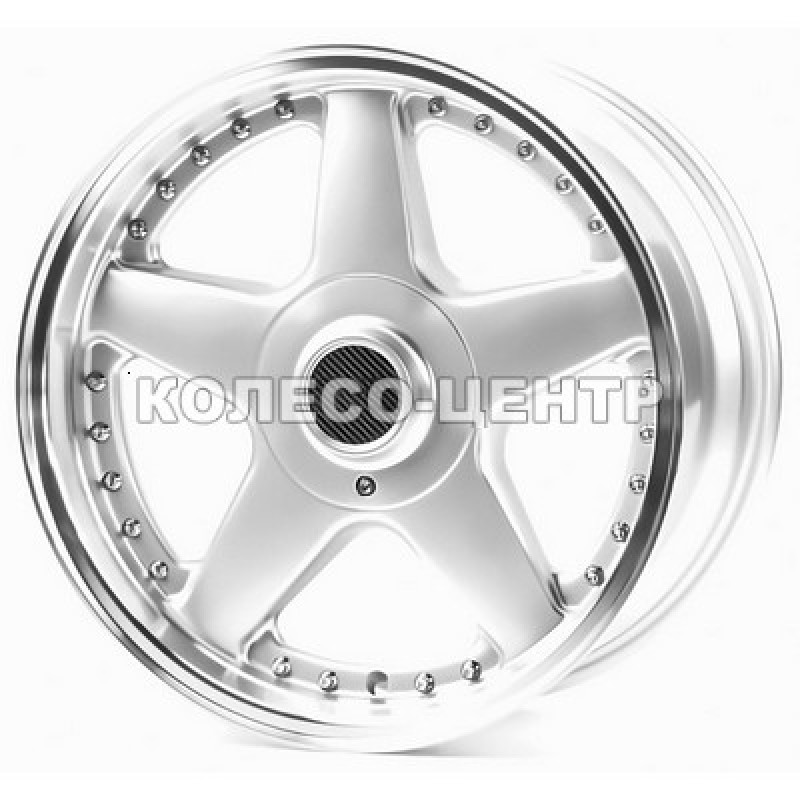 Cast Wheels CW555 8,5x17 5x112/120 ET20 DIA73,1 (silver lip polished) Колесо-Центр Запоріжжя