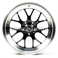 Cast Wheels CW7009 8,5x18 5x120 ET25 DIA72,6 (black machined lip milling)