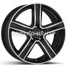 Dezent KG 7x18 5x112 ET22 DIA66,6 (dark black polished)