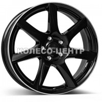 Dezent TW 6,5x16 4x108 ET46 DIA70,1 (black polished lip)