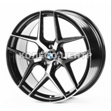 Flow Forming FF258 10,5x20 5x112 ET30 DIA66,6 (gloss black machined face)