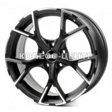Flow Forming FF599 8x18 5x112 ET45 DIA57,1 (satin black machined face)