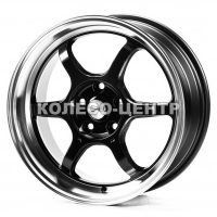 Flow Forming FF6007 8x17 5x112 ET35 DIA66,6 (hyper black machined lip)