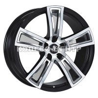 Fondmetal Tech 6 7,5x17 5x108 ET45 DIA65,1 (black polished)