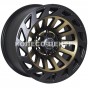 GT LGS28 9x17 5x139,7 ET0 DIA110,5 (matt black bronze lip) Колесо-Центр Запоріжжя