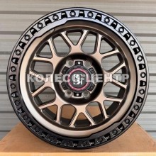 Koko Kuture FF572 8,5x17 6x139,7 ET0 DIA110,1 (matt black)