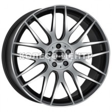 Mak Arrow-D 9,5x20 5x112 ET57 DIA66,6 (gloss black mirror ring)