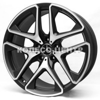 Mercedes OEM A4634011900 10x21 5x130 ET33 DIA84,1 (black polished)