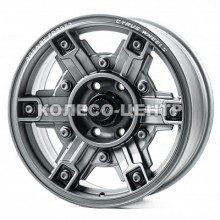 Off Road Wheels OW126 8x18 6x139,7 ET0 DIA110,1 (matt gun metal)