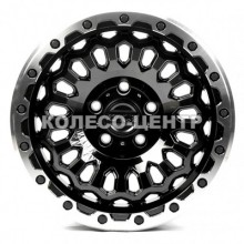 Off Road Wheels OW1710 8,5x17 5x127 ET-12 DIA71,6 (gloss black silver ring) Колесо-Центр Запорожье