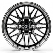 Off Road Wheels OW1888 9,5x18 6x135 ET-15 DIA87,1 (matt black machined lip)