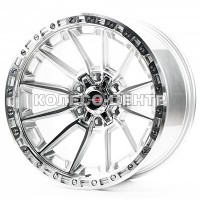 Off Road Wheels OW1889 10x20 6x135/139,7 ET-24 DIA110,1 (silver machined face)