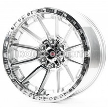 Off Road Wheels OW1889 10x20 6x135/139,7 ET-24 DIA110,1 (silver machined face) Колесо-Центр Запорожье