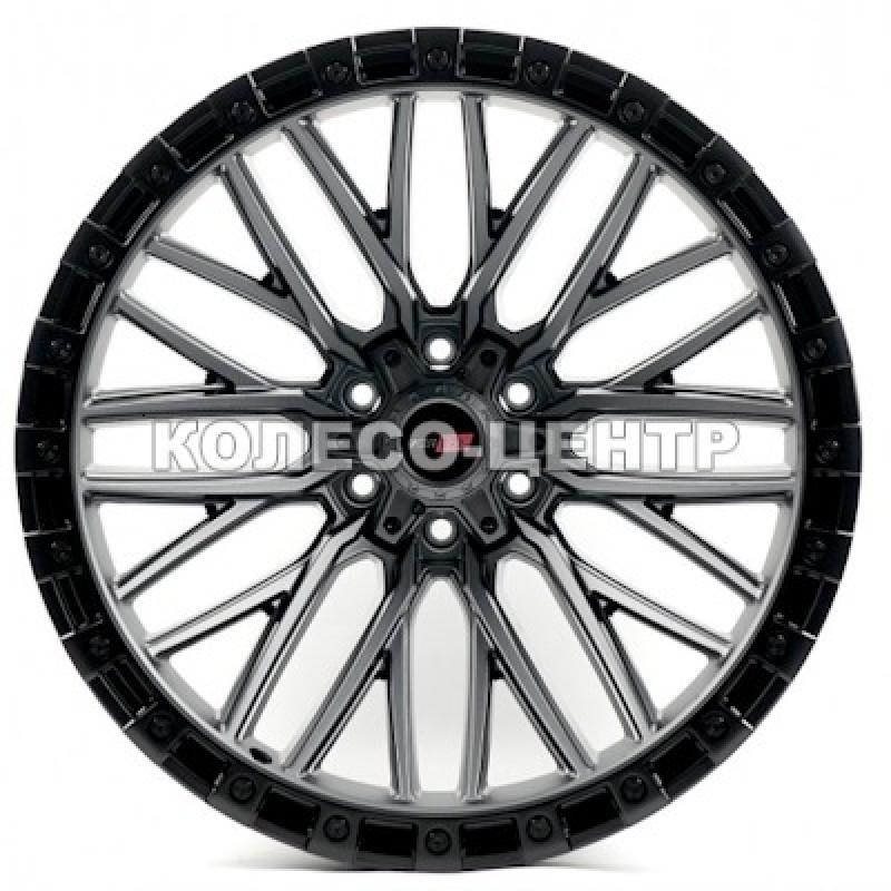 Off Road Wheels OW1895 12x22 6x135/139,7 ET-44 DIA110,1 (matt grey lip matt black) Колесо-Центр Запоріжжя