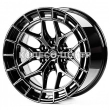 Off Road Wheels OW1986 10x20 6x139,7 ET-10 DIA110,1 (gloss black milling)
