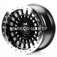 Off Road Wheels OW2114 8,5x18 5x127 ET-12 DIA71,6 (matt black lip polished)
