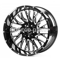 Off Road Wheels OW744 10x20 5x127/139,7 ET-12 DIA87,1 (black machined)