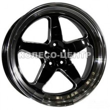 PDW 1043 8x18 5x100 ET42 DIA73,1 (gloss black milling)