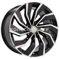 Racingline B5780 8x18 5x112 ET45 DIA57,1 (black polished)