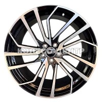 Replica (0386) 9x20 5x112 ET31 DIA66,6 (black)