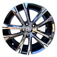 Replica (7056) 7x17 5x112 ET49 DIA57,1 (black)