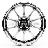 Replica (CW001) 7x16 5x100 ET38 DIA73,1 (hyper black machined lip)