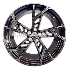 Replica (D5611) 9x20 5x112 ET30 DIA66,6 (black)