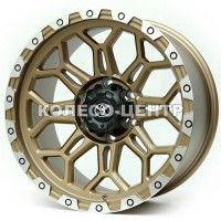 Replica (FF-X15) 9x18 6x139,7 ET0 DIA110,1 (bronze lip)