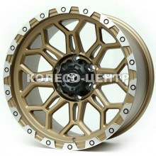 Replica (FF-X15) 9x18 6x139,7 ET0 DIA110,1 (bronze lip)