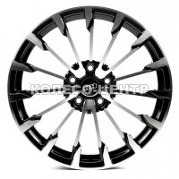 Replica Audi (A0351) 8,5x19 5x112 ET39 DIA66,6 (satin black machined face)