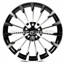 Replica Audi (A0351) 8,5x19 5x112 ET39 DIA (satin black machined face)