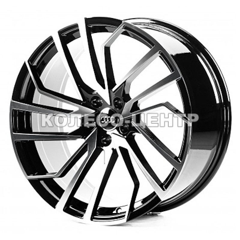 Replica Audi (A20683) 9x20 5x112 ET26 DIA (gloss black machined face) Колесо-Центр Запоріжжя