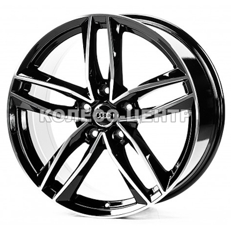 Replica Audi (A20822) 9x20 5x130 ET60 DIA71,6 (gloss black machined face) Колесо-Центр Запоріжжя