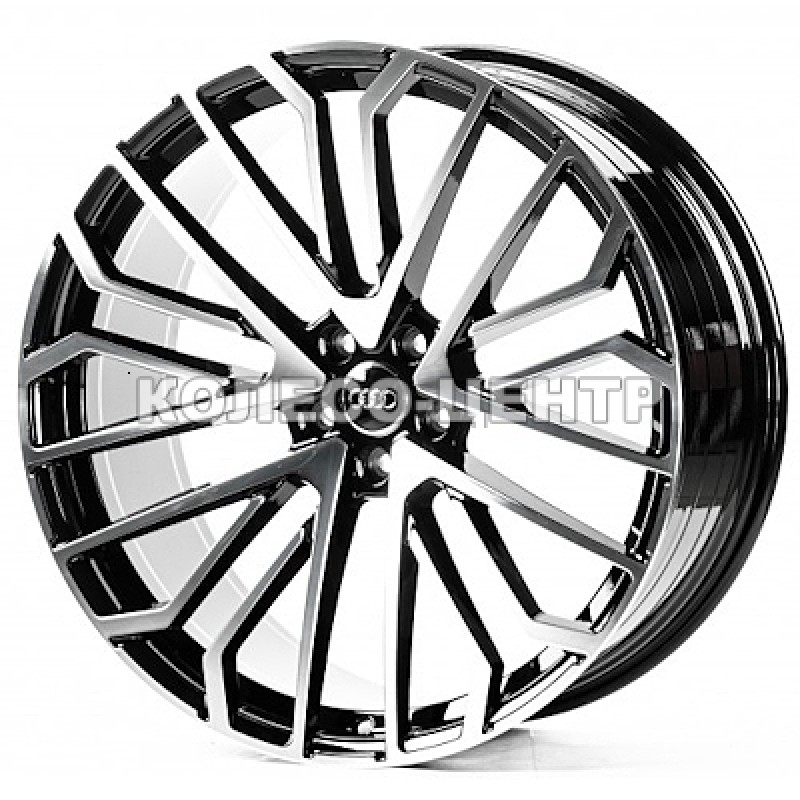 Replica Audi (A22434) 9,5x22 5x112 ET26 DIA66,6 (gloss black machined face) Колесо-Центр Запоріжжя