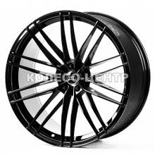 Replica Audi (A22714) 9,5x22 5x112 ET26 DIA66,6 (gloss black)