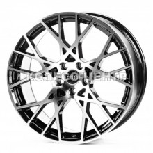Replica Audi (A3416) 8,5x19 5x112 ET35 DIA66,6 (black machined face)