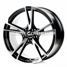 Replica Audi (A5156) 8,5x19 5x112 ET40 DIA66,6 (gloss black machined face)