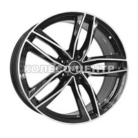 Replica Audi (A5228) 9x20 5x112 ET33 DIA66,6 (matt grey machined face)