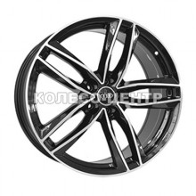 Replica Audi (A5228) 9x20 5x112 ET33 DIA66,6 (matt grey machined face)