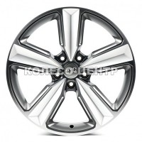 Replica Audi (A5400) 8x18 5x112 ET40 DIA66,6 (gloss black machined face)