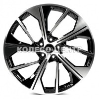 Replica Audi (A5565) 8,5x21 5x112 ET34 DIA66,6 (gloss black machined face)