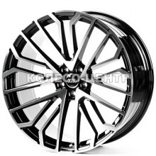 Replica Audi (AU3386) 9x20 5x112 ET30 DIA66,6 (black machined)